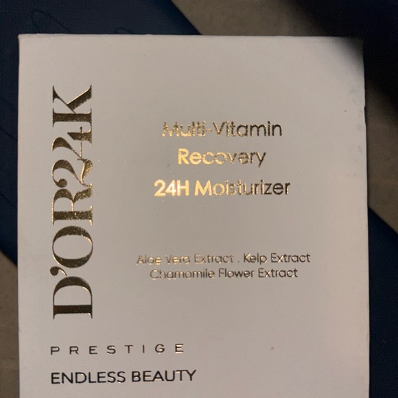 D’OR24k NIB multi vitamin recovery 24H moisturizer prestige endless beauty 50 ML - Picture 2 of 14